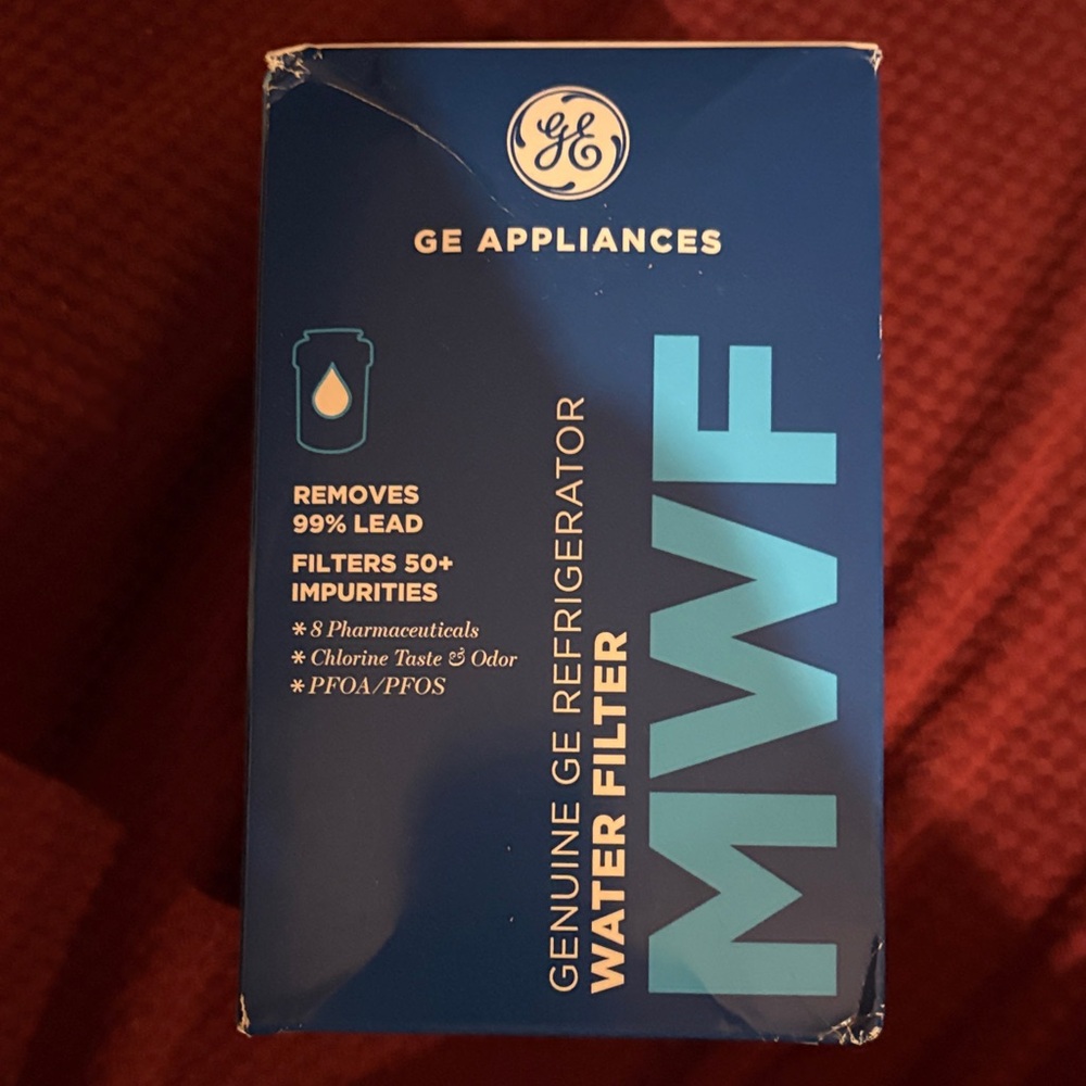 2x GE Appliances Blue Water Filter Brand New